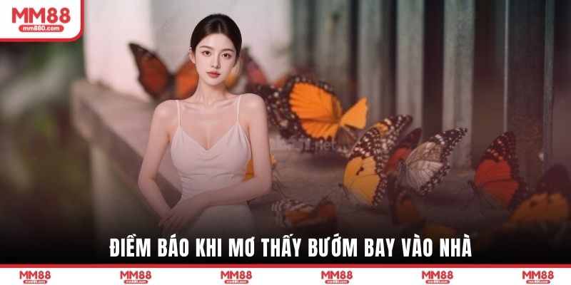 Điềm báo khi mơ thấy bướm bay vào nhà